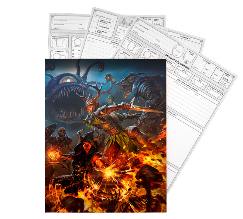 Dungeons & Dragons - Character Sheets 2024
