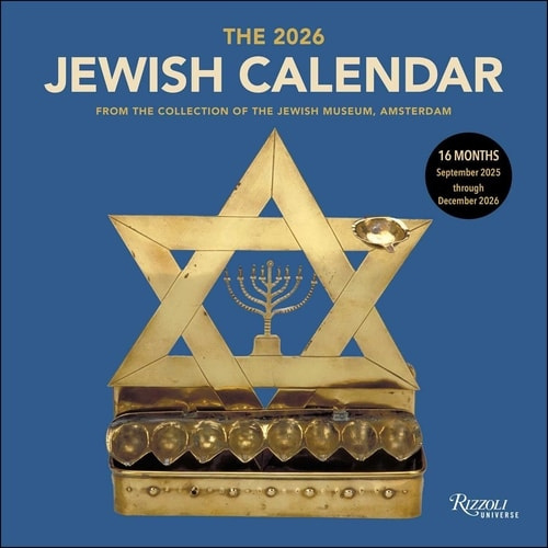 Jewish Calendar 2025Â–2026 (5786) 16-Month Wall Calendar Universe Publishing