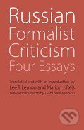 Russian Formalist Criticism (Four Essays) - Viktor Shklovski - kniha z kategorie Odborné a naučné