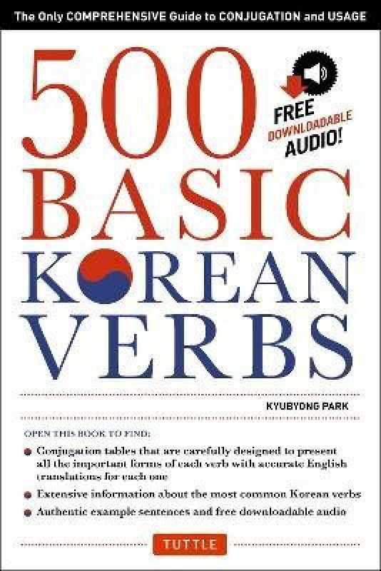 500 Basic Korean Verbs - Kyubyong Park - kniha z kategorie Jazykové učebnice a slovníky