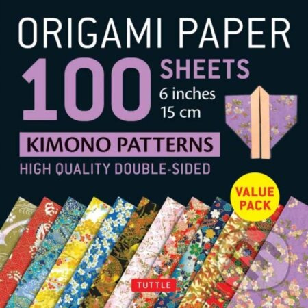 Origami Paper 100 sheets Kimono Patterns 6" (15 cm) - kniha z kategorie Zdraví a životní styl