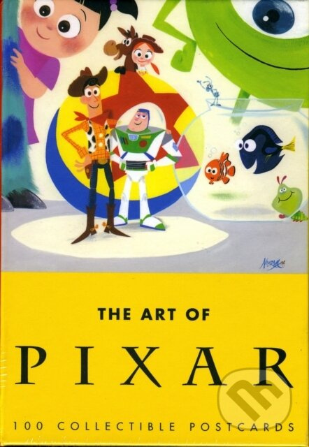 Art of Pixar Animation Studios Postcards - Disney - Pixar - kniha z kategorie Odborné a naučné