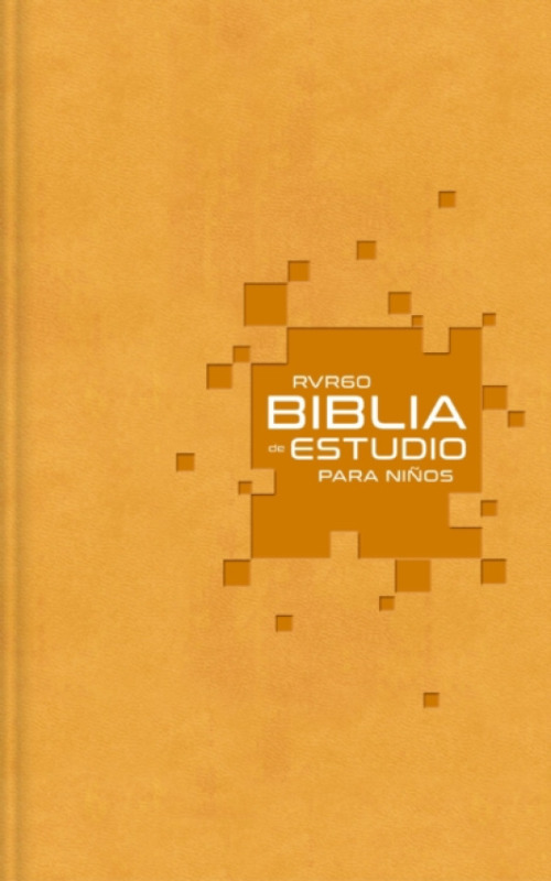 Vida Publishers RVR60 Biblia de estudio para ninos, Leathersoft, Mango - RVR 1960- Reina Valera 1960 a Vida