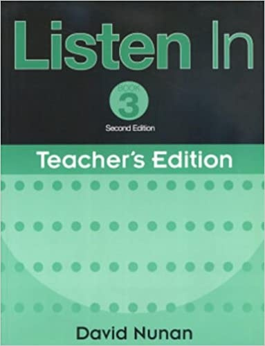LISTEN IN 3 TEACHER´S EDITION National Geographic learning