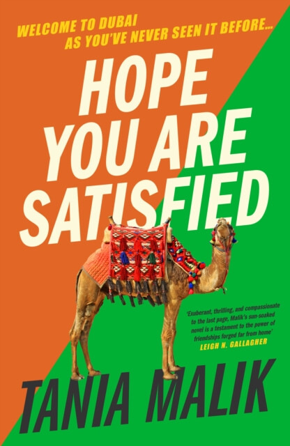 Verve Books Hope You Are Satisfied - Malik, Tania