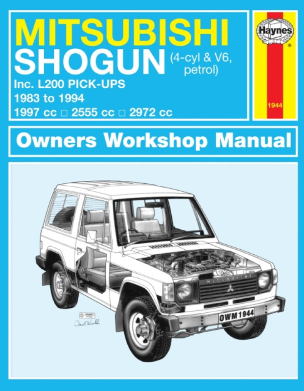 Mitsubishi Shogun a L200 Pick Ups (83 - 94) Haynes Publishing Group