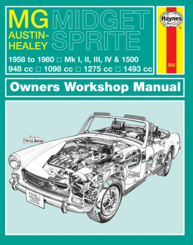 MG Midget & Austin-Healey Sprite (58 - 80) Haynes Repair Manual - Haynes Publishing