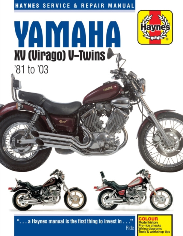Yamaha XV Virago (81-03) Haynes Repair Manual - Haynes Publishing