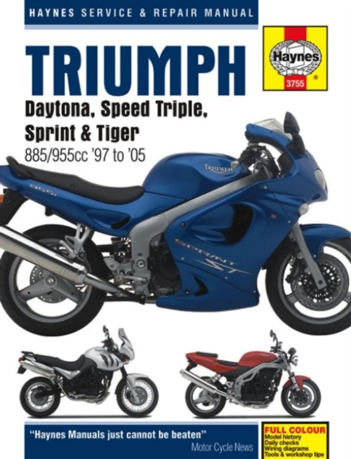 Triumph Daytona, Speed Triple, Sprint a Tiger 885/955cc (97 - 05) Haynes Publishing Group