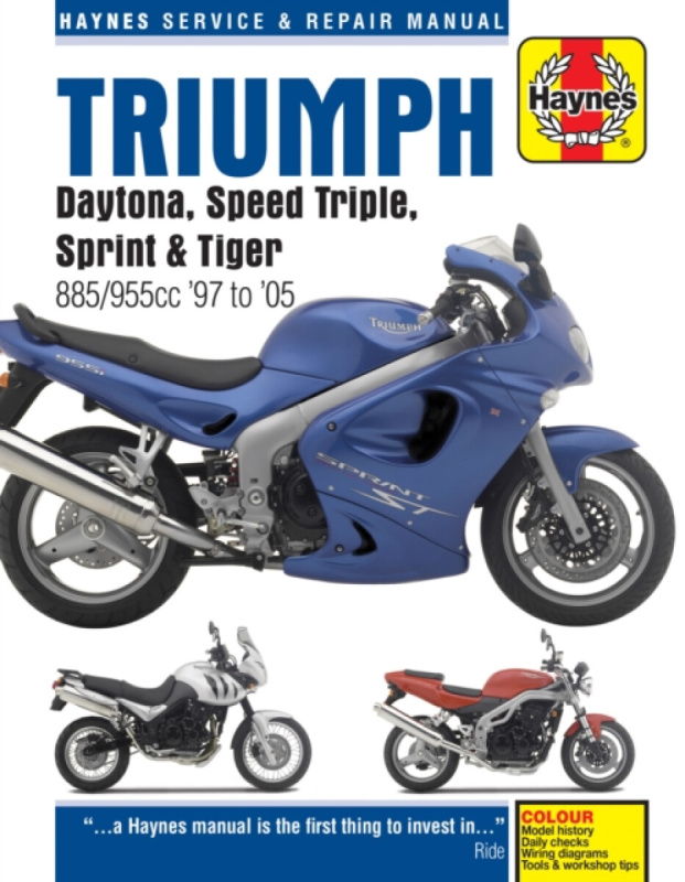 Triumph Daytona, Speed Triple, Sprint a Tiger 885/955cc (97 - 05) Haynes Publishing Group