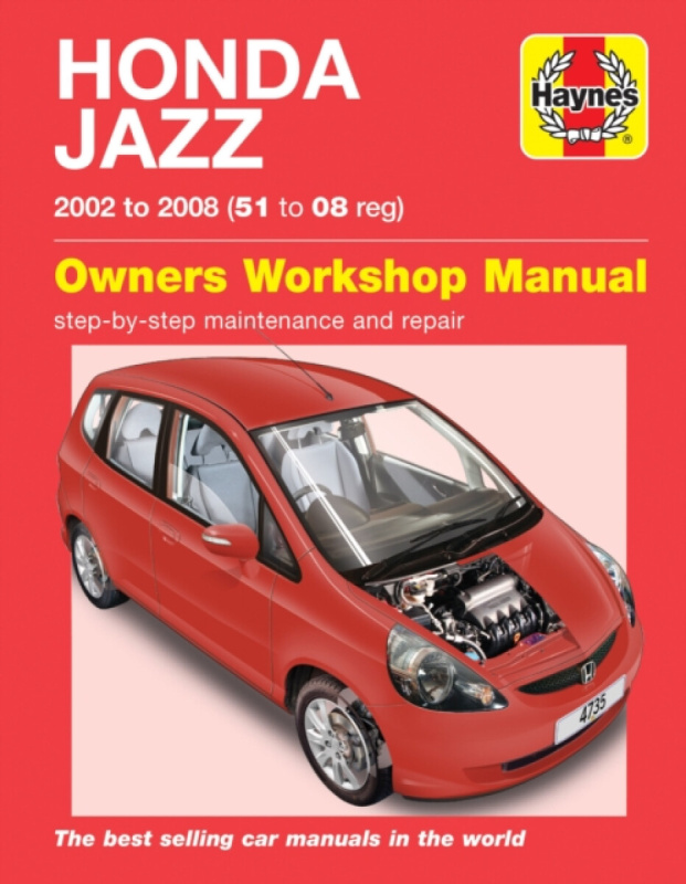 Honda Jazz (02 - 08) Haynes Repair Manual - Haynes Publishing