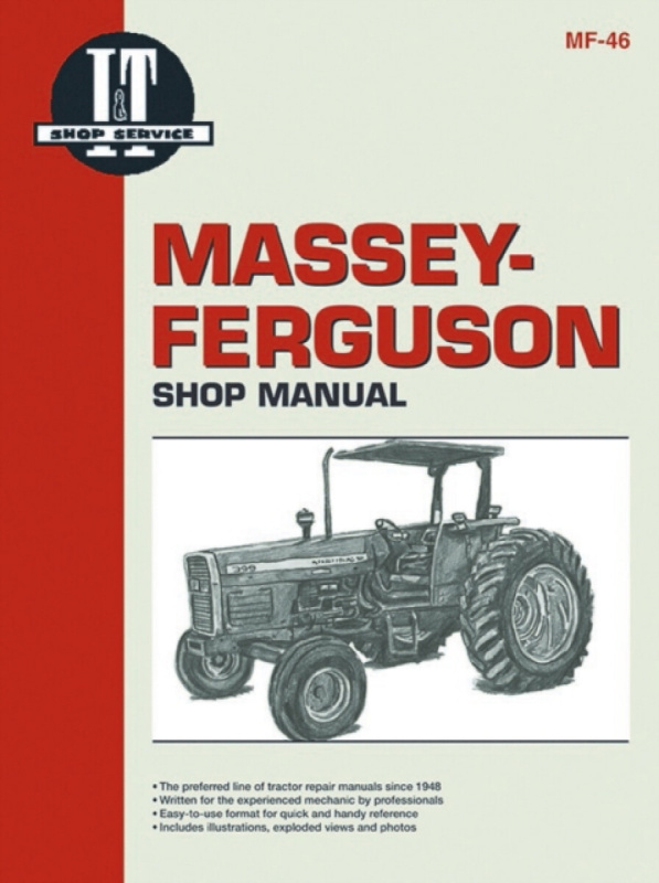 Massey-Ferguson MF340-MF399 Diesel Tractor Service Repair Manual - Haynes Publishing