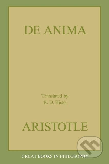 De Anima - Aristotle - kniha z kategorie Filozofie