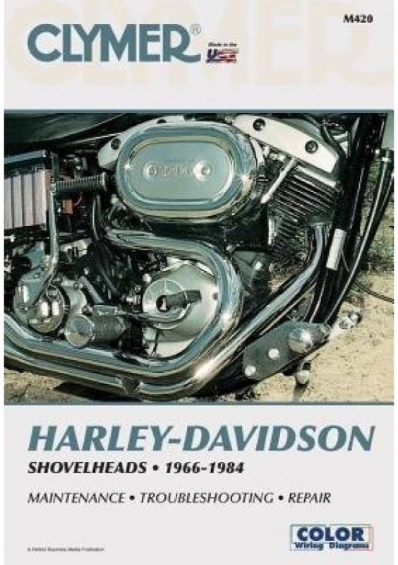 Harley-Davidson Shovelhead Motorcycle (1966-1984) Clymer Repair Manual Haynes Publishing Group