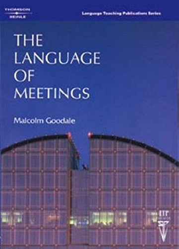 LANGUAGE OF MEETINGS National Geographic learning
