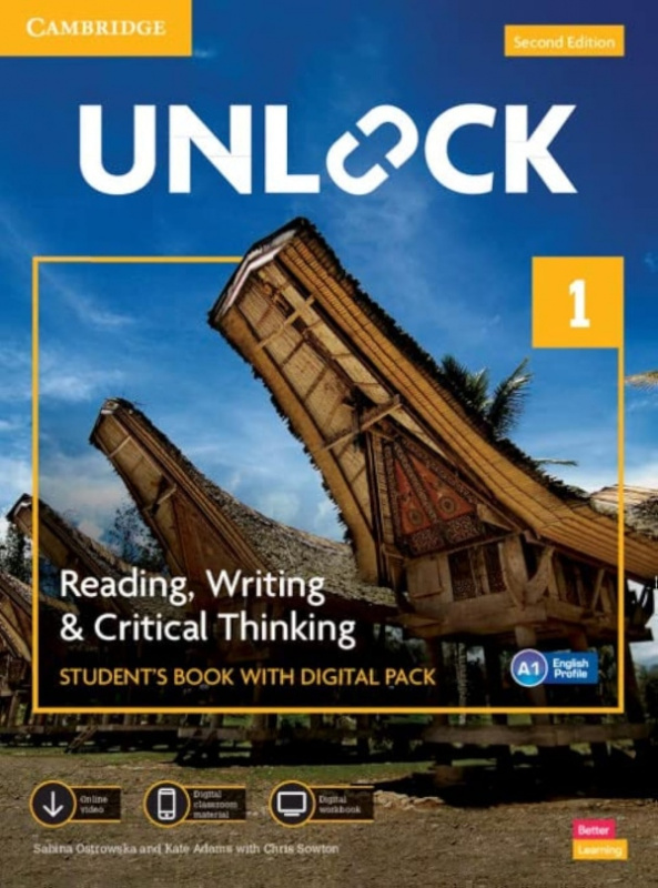 Unlock Level 1 Reading, Writing and Critical Thinking Students Book with Digital Pack Cambridge University Press