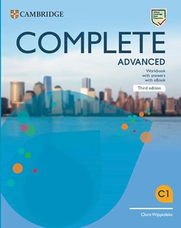 Complete Advanced 3ed Workbook with Answers with eBook Cambridge University Press
