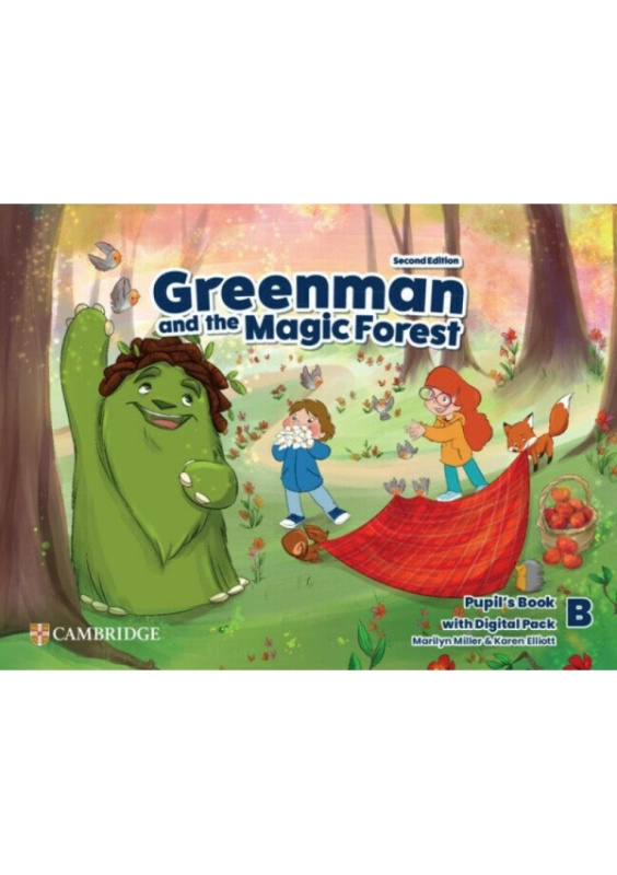 Greenman and the Magic Forest Level B Pupil´s Book with Digital Pack, Print/online, 2 Ed Cambridge University Press