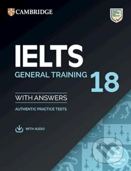ELTS 18 General Training Student's Book with Answers with Audio with Resource Bank - kniha z kategorie Jazykové učebnice a slovníky