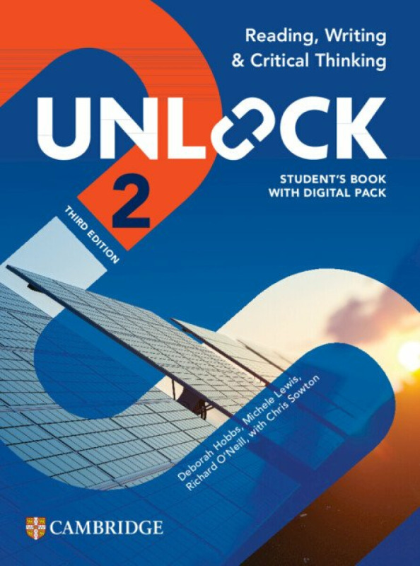 Unlock 3E Reading, Writing & Crit. Thinking 2 (A2) Student's Book with Digital Pack - Richard O'Neill, Deborah Hobbs, Michele Lewis