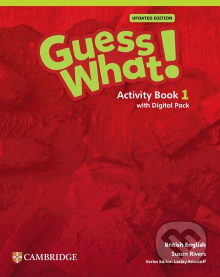 Guess What! British English Level 1 Activity Book with Digital Pack Updated - kniha z kategorie Jazykové učebnice a slovníky
