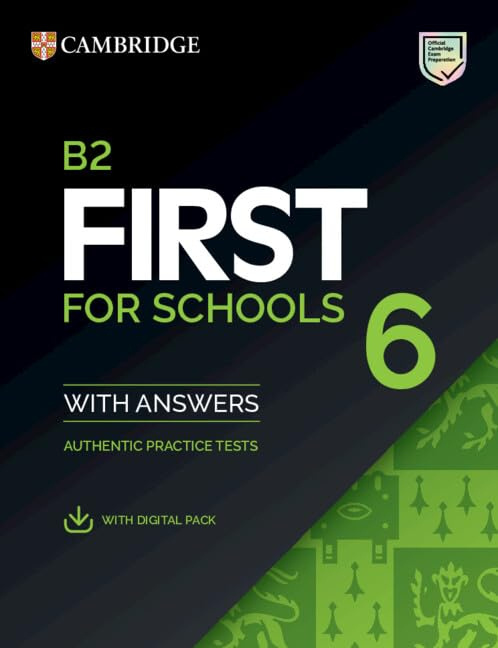 Cambridge English First for Schools 6 SB w/ Answers w/ Audio w/ Resource Bank Cambridge University Press