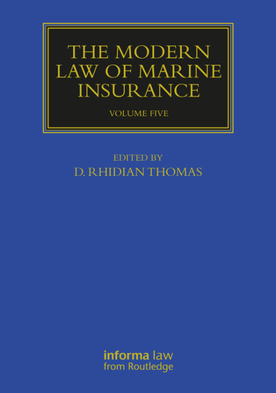 Modern Law of Marine Insurance Taylor & Francis