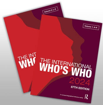 The International Who´s Who 2024 Taylor & Francis Ltd