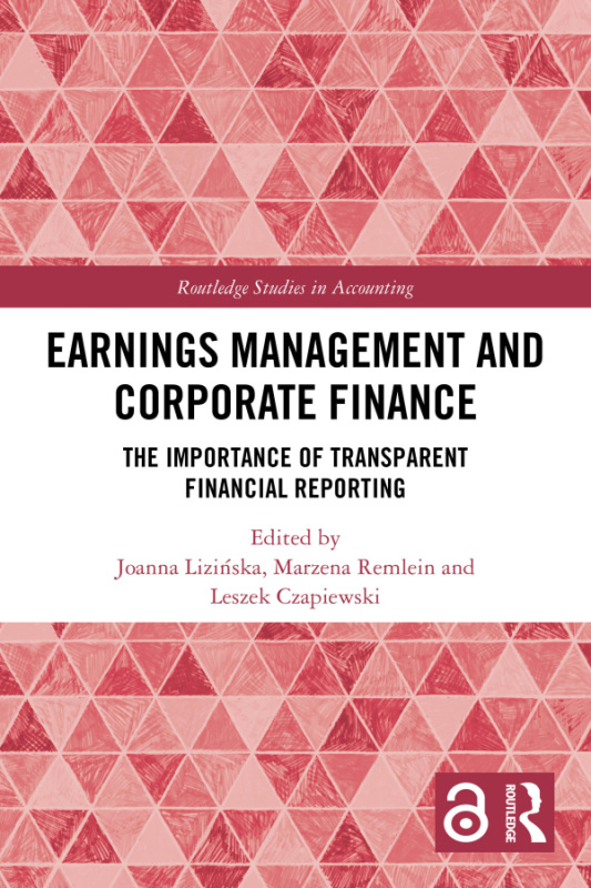 Earnings Management and Corporate Finance Taylor & Francis