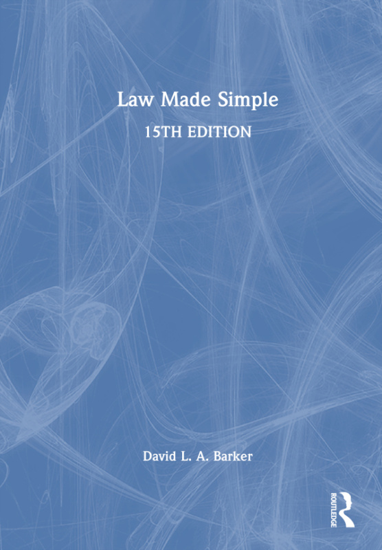 Law Made Simple Taylor & Francis