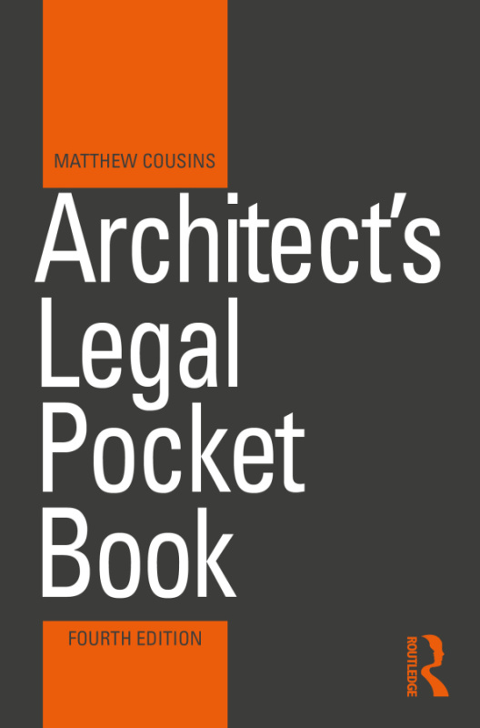 Architects Legal Pocket Book Taylor & Francis