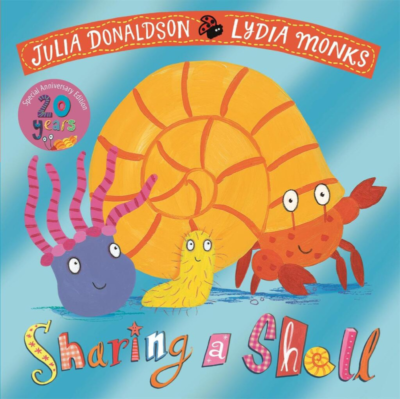 Sharing a Shell 20th Anniversary Edition (with a shiny foil cover and bonus material from the creators!) - kniha z kategorie Pro děti