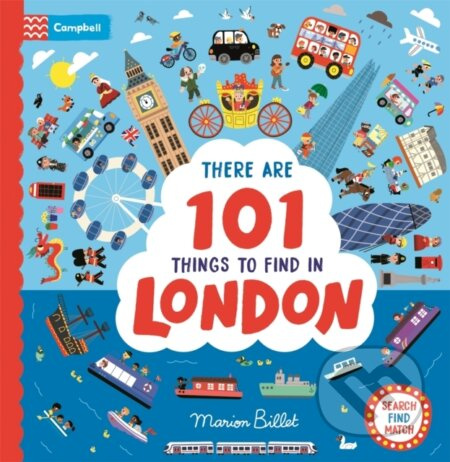 There Are 101 Things to Find in London (A Search and Find Book) - kniha z kategorie Pro děti