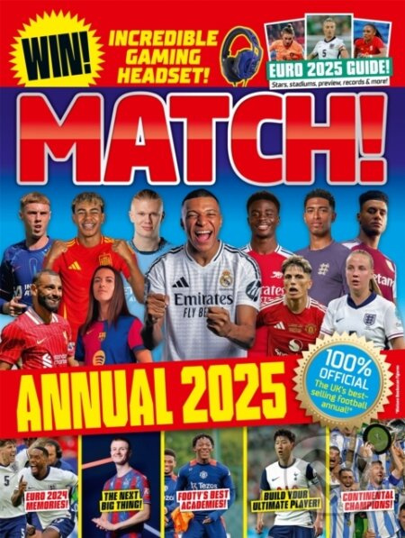Match Annual 2025 (The UK's Best-selling Football Annual!) - kniha z kategorie Kolektivní sporty