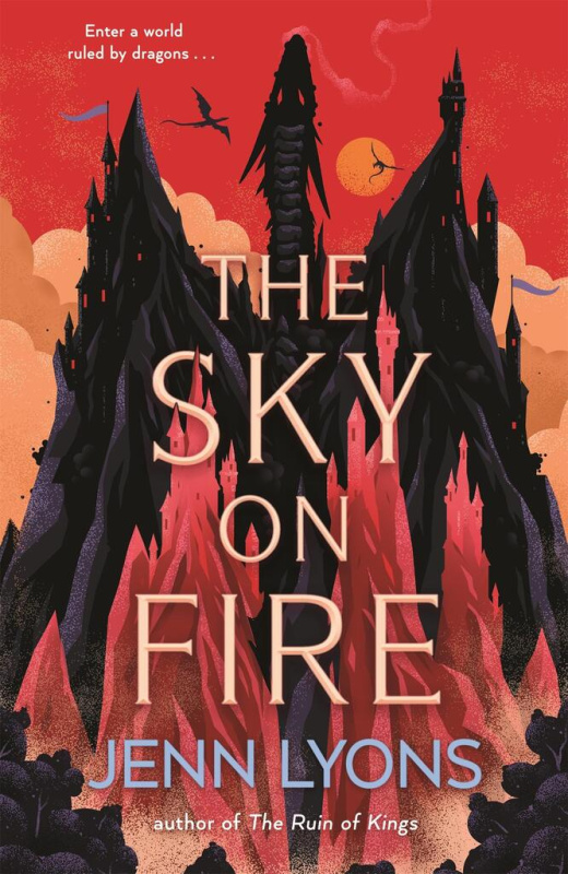 The Sky on Fire - Jenn Lyons - kniha z kategorie Fantasy