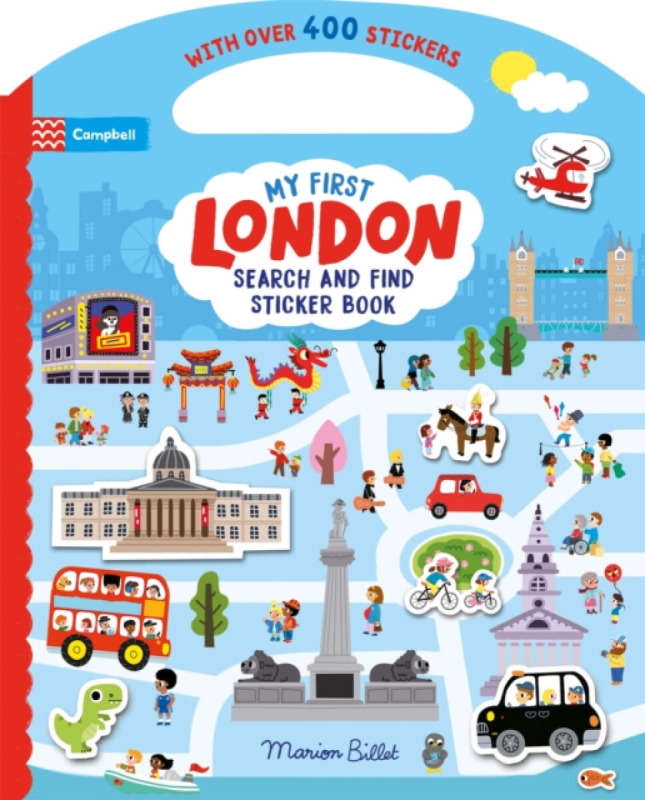 My First Search and Find London Sticker Book - Campbell Books