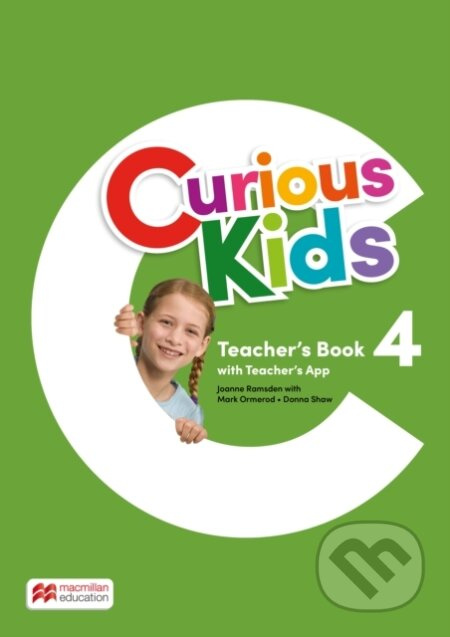 Curious Kids Level 4 Teacher's Book with Teacher's App - kniha z kategorie Jazykové učebnice a slovníky