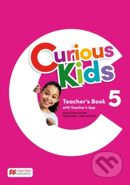 Curious Kids Level 5 Teacher's Book with Teacher's App - kniha z kategorie Jazykové učebnice a slovníky