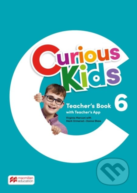 Curious Kids Level 6 Teacher's Book with Teacher's App - kniha z kategorie Jazykové učebnice a slovníky