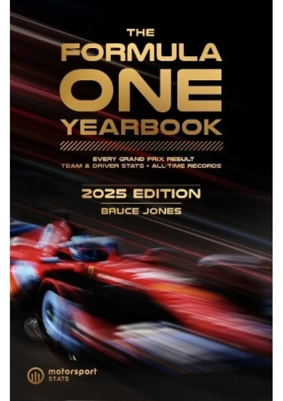 Formula One Yearbook 2025, Every race result, team a driver stats, all-time records Headline Publishing Group