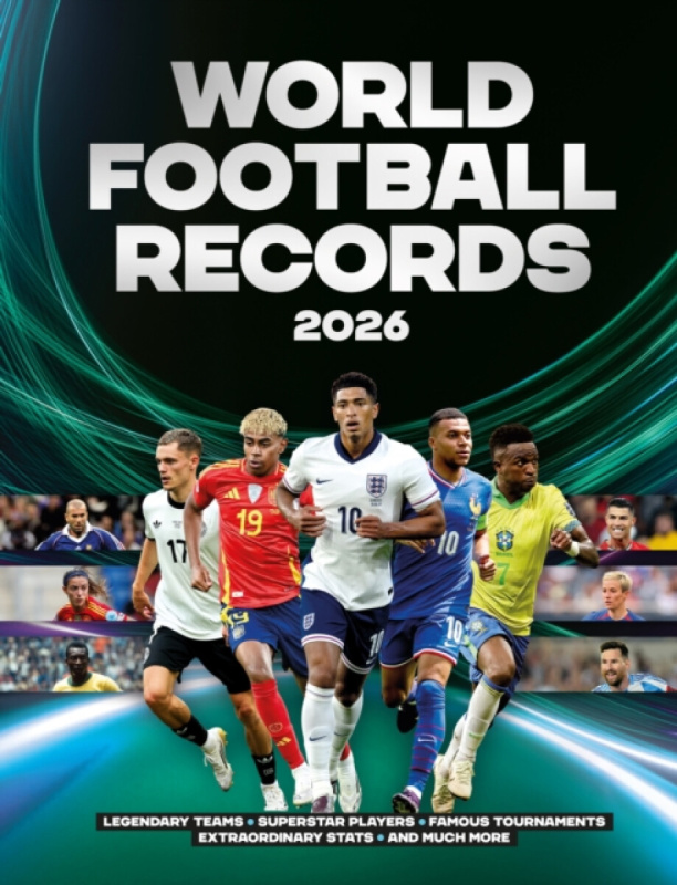 Headline Publishing Group World Football Records 2026 - Radnedge, Keir