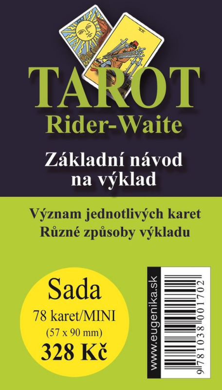 Rider Waite Tarot - 78 karet a návod