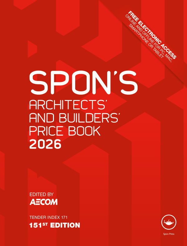 Spons Architects and Builders Price Book 2026 CRC Press