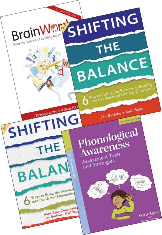Shifting the Balance and the Science of Reading 4 Book Bundle Taylor & Francis