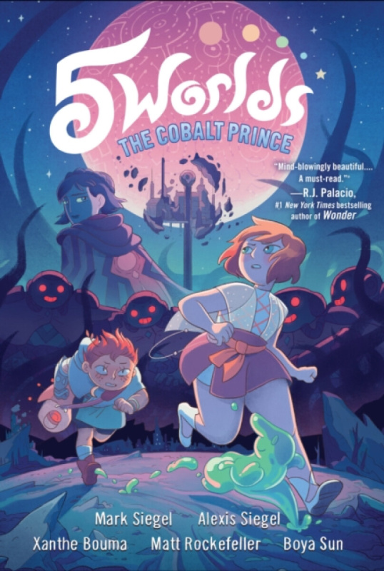 5 Worlds Book 2: The Cobalt Prince - Alexis Siegel, Mark Siegel