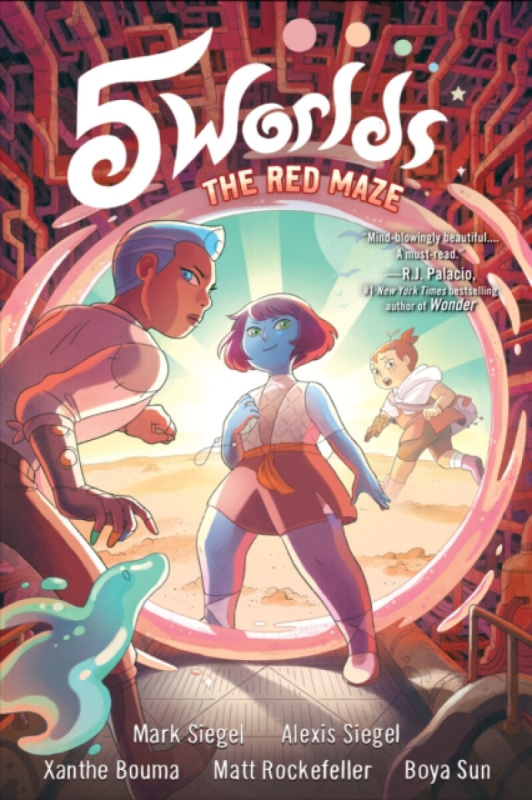 5 Worlds Book 3: The Red Maze - Alexis Siegel, Mark Siegel