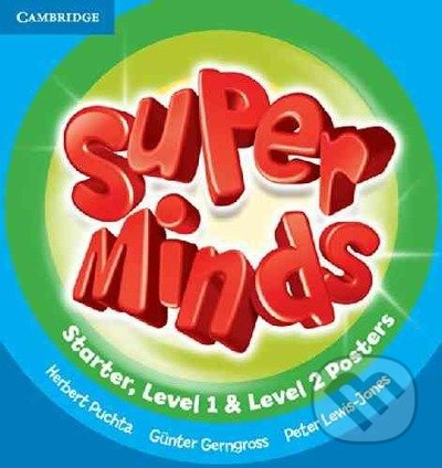 Super Minds Starter (Level 2 Posters (15)) - Herbert Puchta, Gunter Gerngross, Peter Lewis-Jones - kniha z kategorie Jazykové učebnice a slovníky