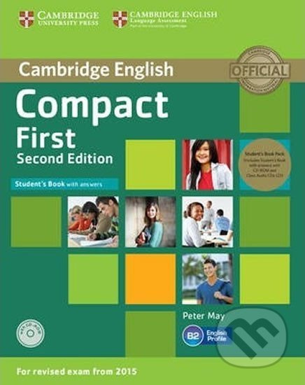 Compact First Student´s Book Pack (Student´s Book with Answers with CD-ROM and Class Audio CDs(2) 2nd - kniha z kategorie Jazykové učebnice a slovníky