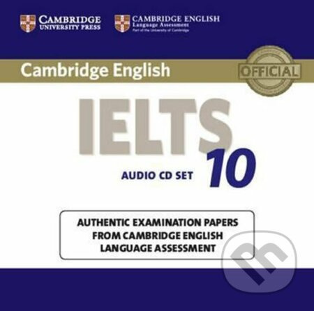 Cambridge IELTS 10: Audio CDs (2) - audiokniha z kategorie Jazykové učebnice a slovníky