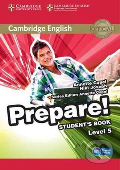 Prepare 5/B1: Student´s Book - Niki Joseph - kniha z kategorie Jazykové učebnice a slovníky